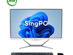 Máy tính aio singpc m22ki382 w  i3 10100/ 8gb/ 256gb ssd/ 21.5inch/ key/ mouse/...