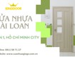 Giá cửa nhựa đài loan tại quận 1   cửa nhựa giá rẻ 