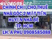 Chính chủ cho thuê nhà góc 2 mặt tiền huyện nhà bè   tp...