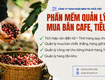 Phần mềm quản lý mua bán cà phê, tiêu 