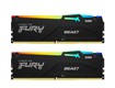 Ram desktop kingston fury beast rgb 32gb  2x16gb  ddr5 bus 5600mhz 