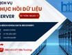 Dịch vụ phục hồi dữ liệu 