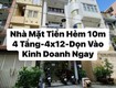 Bán nhà quận 3, mặt tiền hxh 10m, ôtô vào nhà nguyễn đình chiểu 48m,4tầng 13.8tỷ tl 