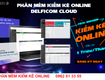 Phần mềm kiểm kê online Delfivn Stock Counting bằng mã vạch 