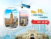 Chỉ từ 26.163.000 vnd/khứ hồi bay đến nước anh 