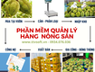 Phần mềm quản lý kinh doanh nông sản kết nối cân điện tử, camera 