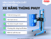 Vận chuyển hóa chất an toàn bằng xe nâng thùng phuy 