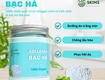 Bột Collagen Bạc Hà Mộc Skins Dưỡng Trắng Da Cấp ẩm Chống Lão Hóa Ngừa Mụn 