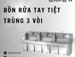 Bồn rửa tay tiệt trùng 