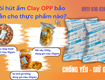 Chống Ẩm  Giữ Giòn Cho Thực Phẩm với Gói Hút Ẩm Clay Thịnh Phong 