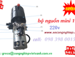 Bộ nguồn thủy lực mini 12v 