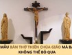 5 mẫu bàn thờ thiên chúa không thể bỏ qua 