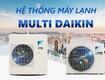 Máy lạnh multi daikin đa kết nối, dành cho các không gian hẹp 