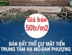 Chính chủ bán đất thổ cư mặt tiền trung tâm hạ mỗ đan phượng 