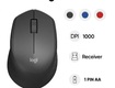 Chuột máy tính không dây logitech m331  đen 