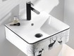 Lavabo Treo Tường Vuông Họa Tiết Hình Hươu MTLA 111 