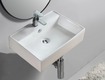 Lavabo Treo Tường Trắng Vuông Cao Cấp MTLA 11 