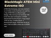 Bộ trộn hình blackmagic atem mini extreme iso 