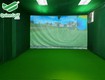 Thi công phòng golf 3d trong nhà 