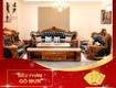 Sofa gỗ mun cao cấp wjm   sf   036 