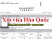 Dịch vụ làm visa hàn quốc nhanh từ 6 8 ngày 