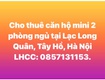 Cho thuê căn hộ chung cư mini tại lạc long quân, tây hồ, hà nội...