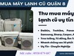 Thu mua máy lạnh cũ quận 8 giá cao 