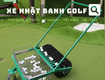 Xe nhặt bóng golf kéo tay 