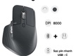 Chuột không dây bluetooth logitech mx master 3s  graphite 