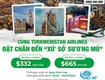 Gía vé ưu đãi từ turkmenistan airlines từ tp. hcm đến london 