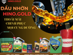 Thoải mái chinh phục mọi cung đường với dầu nhờn hino.gold 