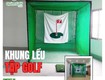 Bộ khung lều tập golf nhà quingolf 