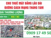 Cho thuê mbkd 860m    mt đường  cách mạng tháng 8, tp....