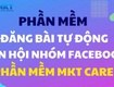 Phần mềm tự động hóa facebook:mkt care 