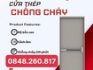 Cửa thép chống cháy   saigondoor 