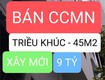 bán ccmn tuyệt phẩm triều khúc   45m    mt 7.2m   8 tầng...