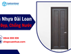 Cửa nhựa đài loan bền đẹp, chống nước 