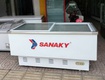 Tủ đông cửa kính hiệu sanaky dung tích 800l mới 90 