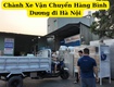 Chành xe vận chuyển hàng bình dương đi hà nội 