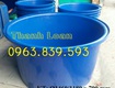 Thùng nhựa tròn 1000L nuôi cá thùng nhựa lắp đặt hệ thống Aquaponics