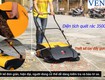 Xe quét rác đẩy tay clepro cw 800/02 giá tốt nhất năm 2025 