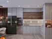 Tủ bếp gỗ công nghiệp mdf lõi xanh cao cấp