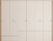 Tủ áo mdf melamine trắng ta78   thiết kế hiện đại, tinh tế ...