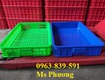 Sóng nhựa 1t0 siêu bền   đựng hàng hóa, trái cây, linh kiện dễ...