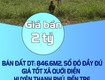 Bán đất dt: 846.6m2, sổ đỏ đầy đủ giá tốt xã quới điền, huyện thạnh phú