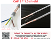 Cáp tín hiệu 3x1.0 sqm  altek kabel kho tại đà nẵng, hà nội, sài...