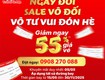 ưu đãi ngày đôi 5/5 vietjet sale vô đối
