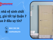 Cửa nhà vệ sinh chất lượng, giá tốt tại quận 7 mua ở đâu uy...