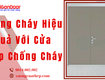Phòng cháy hiệu quả với cửa thép chống cháy