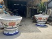 Nghệ nhân dán miễng sành sứ   ốp sành   chuyên chậu hoa...